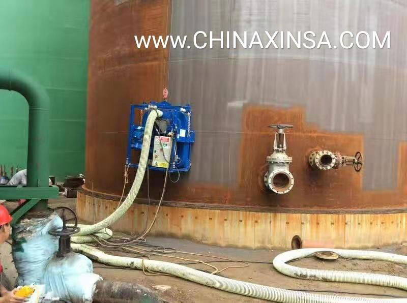 Oil tank shot blasting machine 3