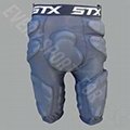 STX Deluxe Men's Lacrosse Goalie Padded Protective Pants - Black (NEW)  1