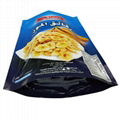 Top quality cheap price resealable zipper snack pouch dry fruit bag for chips 3
