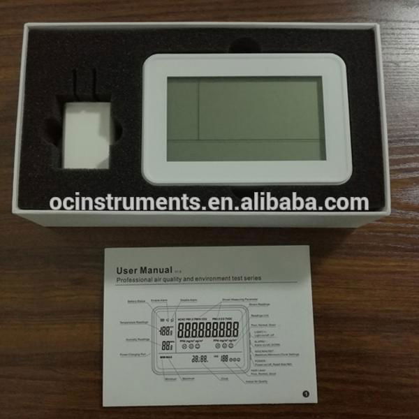 Home-used indoor air quality monitorfor TVOC, HCHO 3