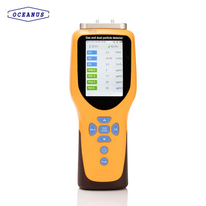 Portable multi gas and particle monitor 