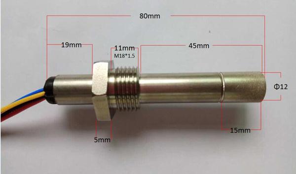 Fixed Oxygen gas detector under high temperature 4