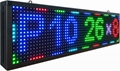 P10 full color LED moving message sign WiFi control 