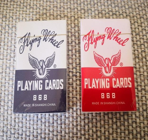 868 flying wheel playing cards 2