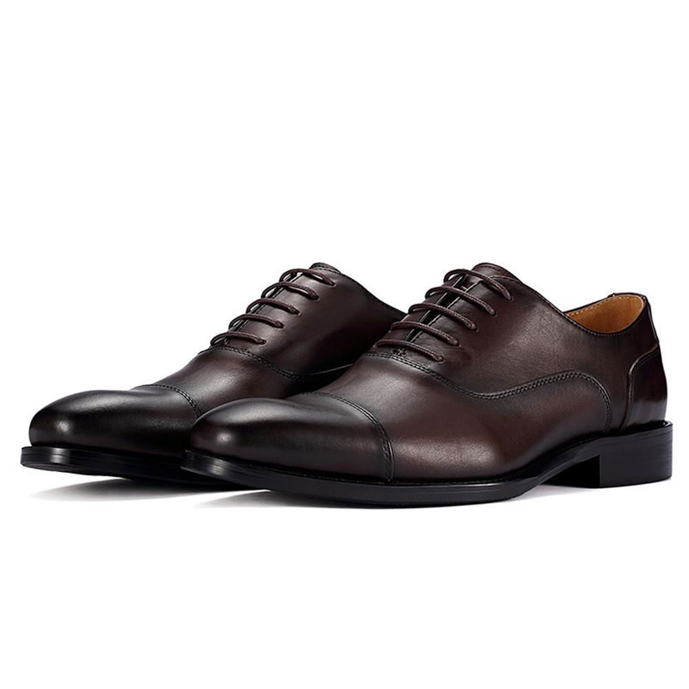 Men height increasing dress shoes leather 2