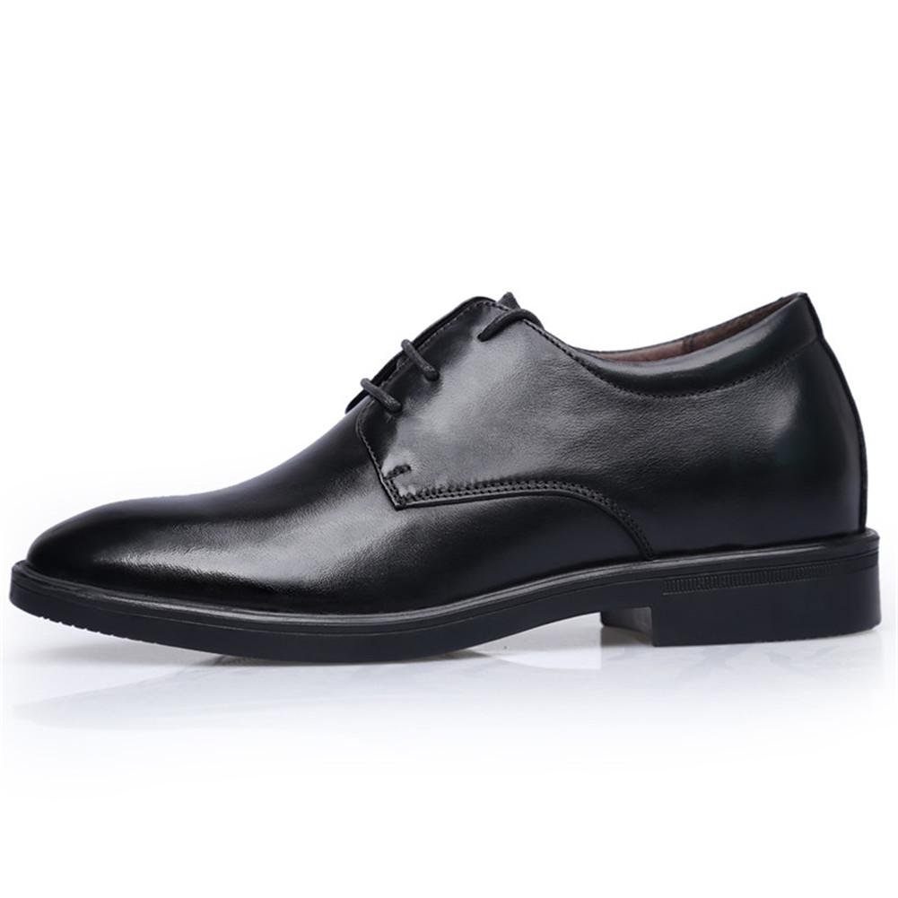 Height increasing elevator leather dress shoes for men 2