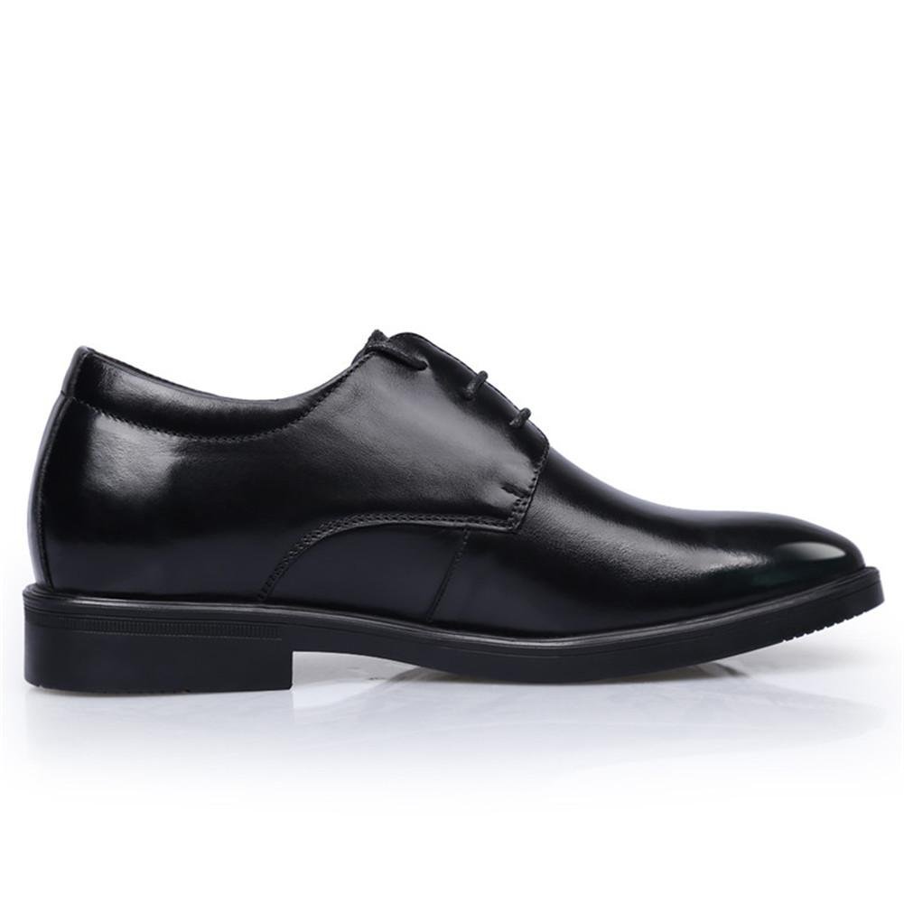 Height increasing elevator leather dress shoes for men 3
