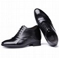 Men's Height increasing elevator leather dress shoes 2