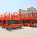 battery powered self-propelled scissor lift platform 4