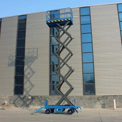 hydraulic rising platform