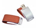 Custom leather USB drive 3