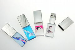 Crystal USB flash drive