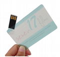 Transparent Card USB memory drive 1