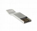 Super Slim Stainless Steel USB Flash Drive 2