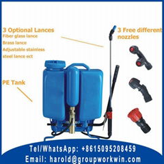 Electric knapsack sprayer