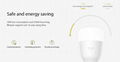Smart LED Bulb Dimmable,WiFi,10W, 800lm, smartphone controlled, led light 4