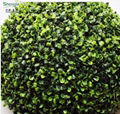 artificial green ball,plastic fake grass ball for sale 2