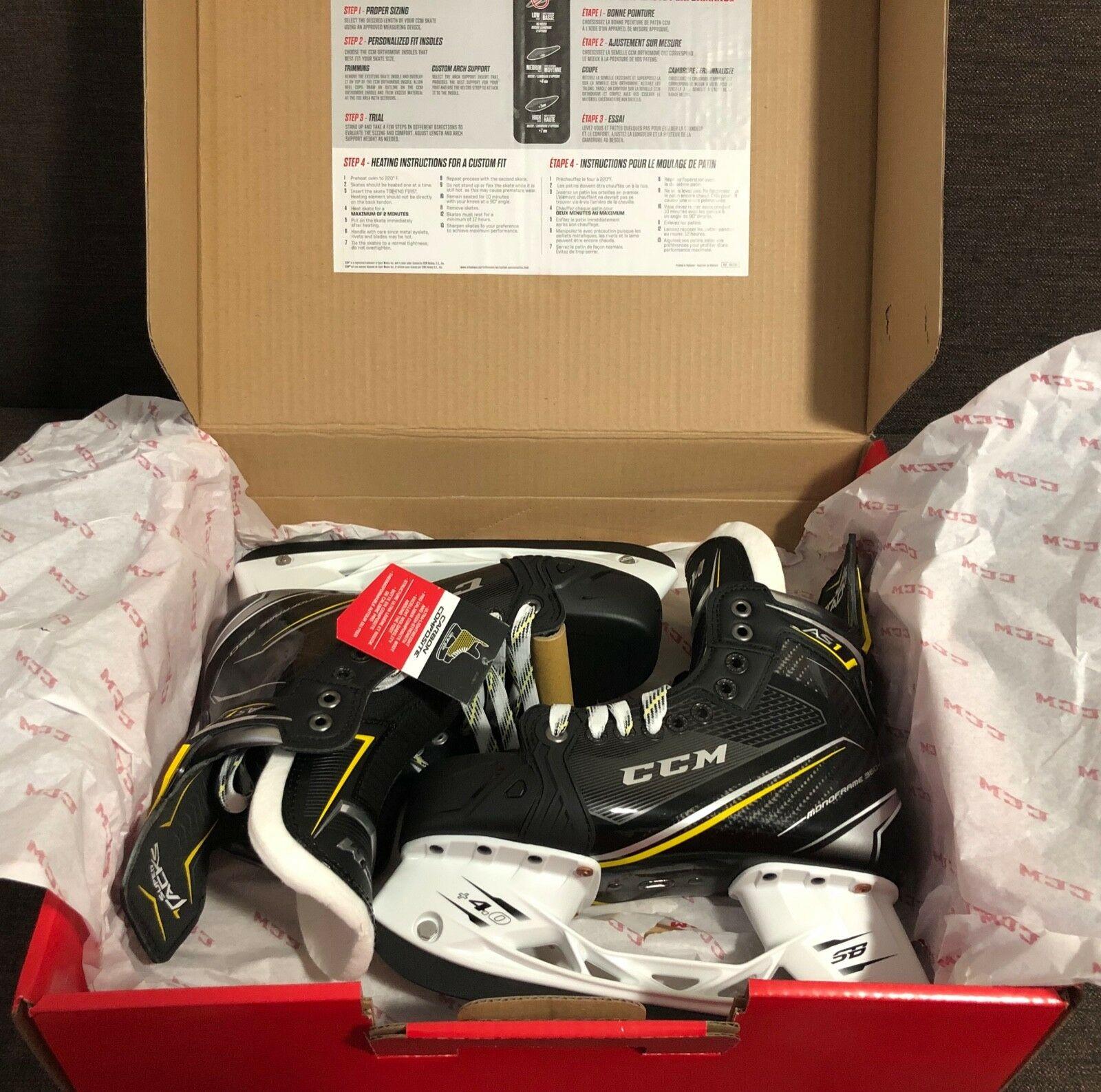 CCM Super Tacks AS1 Senior Ice Hockey Skates (Malaysia Trading Company