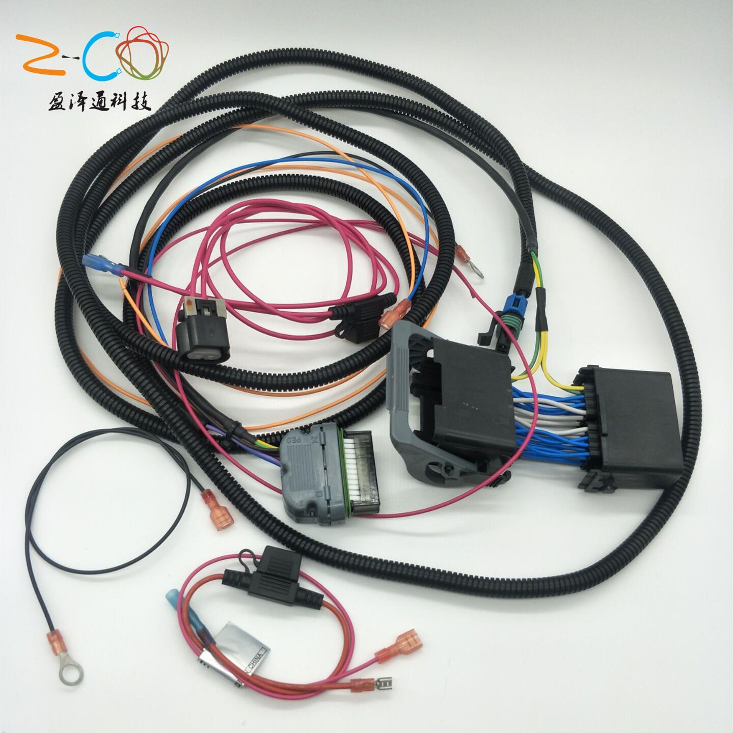 Automotive cable assembly Auto components ZCO custom (China