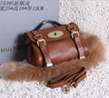 MULBERRY bag Darley large leather clutch