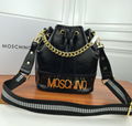 Moschino backpack Cigarette Burn White women fashion handbag Moschino bag  