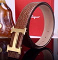 Hermès Togo calfskin leather hermes belt fashion H buckle man hermes strap