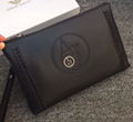 Armani wallet real leather purse man zipper burse hot sale notecase wtih box  8