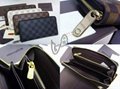 LV wallet ZIPPY XL long purse LV MULTIPLE SLEDER man leather cluth bag SLENDER 
