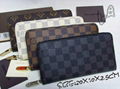 LV wallet ZIPPY XL long purse LV MULTIPLE SLEDER man leather cluth bag SLENDER 