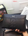 Herme wallet men cluth bag hermes purse real leather hermes cluth bag black 