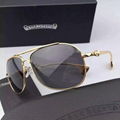 Chrome Hearts galsses luxury man sun lenses Chrome Hearts frame with package   