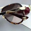 LUXURY CARTIER SUNGLASSES EYE GLASSES PANTHERE DE CARTIER SUN LENSES FRAME 