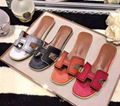 HERMES SLIPPERS MULES CLASSIC Hermès shoes lady sandal with box many colors