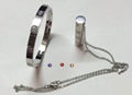 Cartier LOVE bracelet DIAMOD Panthère de cartier bangle earring neacklace box  