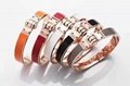        bracelet Clic Clac H Hermès fashion jewelry        bangles    10