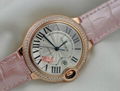 Cartier watch diamond lady fashion quartz wristwatch swiss movement stem-winder 13