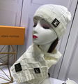 LV baseball cap superme hat LV wool hat scarf fashion lv lady beret sunbonnet  