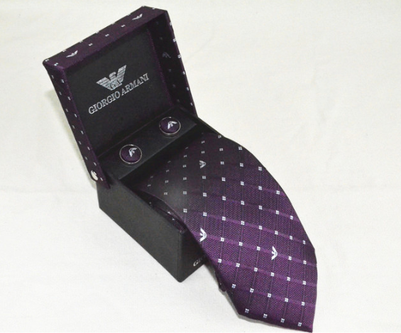 Armani tie man fashion armani necktie choker new neckcloth silk neckwear 2