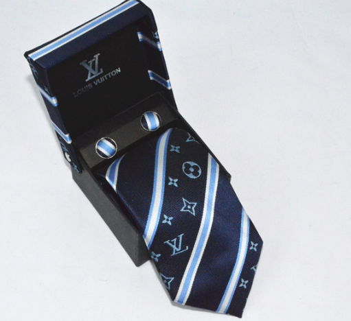 Louis Vuitton man tie fashion necktie LV choker new neckcloth LV silk ...