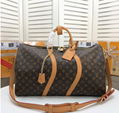 Monogram LV duffle leather man briefcase lv messenger bag travling backpack 