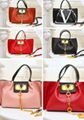 Valention Bag VLTN Canvas Shopping bag VRING Buffalo Leather Crossbody Bag 18