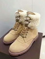 TOP QUALITY UGG FLUFFETTE SLIPPER WOMEN BOOTS UGG DAKOTA SLIPPER  