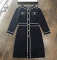 Balmain jacket petticoat balmain skirt knitted dress long evening underdress