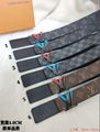 lv initiales 40mm reversible monogram eclipse 014685 LV Shape 40mm Belt