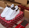 Alexander McQueen shoes LV supreme sneaker casual shoes white  