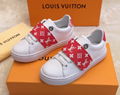 LV children's sneaker monogram trainers shoes LV kid sandal loafer mule