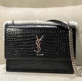 YSL BAG KAIA SATCHEL ICONIC LOU KATE SUNSET SAINT LAURENT HANDBAG 