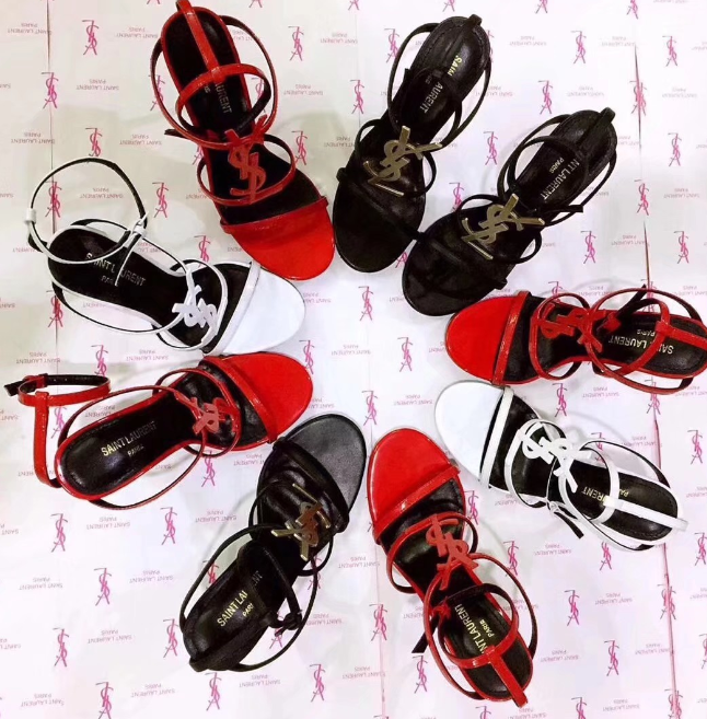 ysl cassandra platform heels