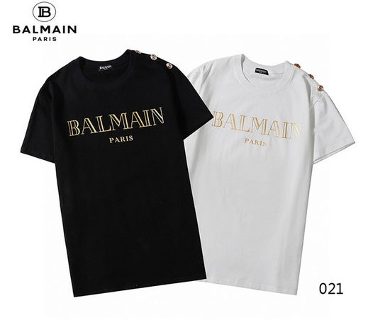 HOT Balmain tshirt classical lady t-shirt man top short sleeve balmaincloth 3