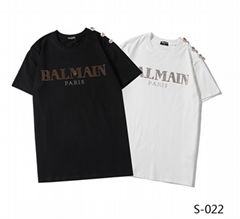 HOT Balmain tshirt classical lady t-shirt man top short sleeve balmaincloth